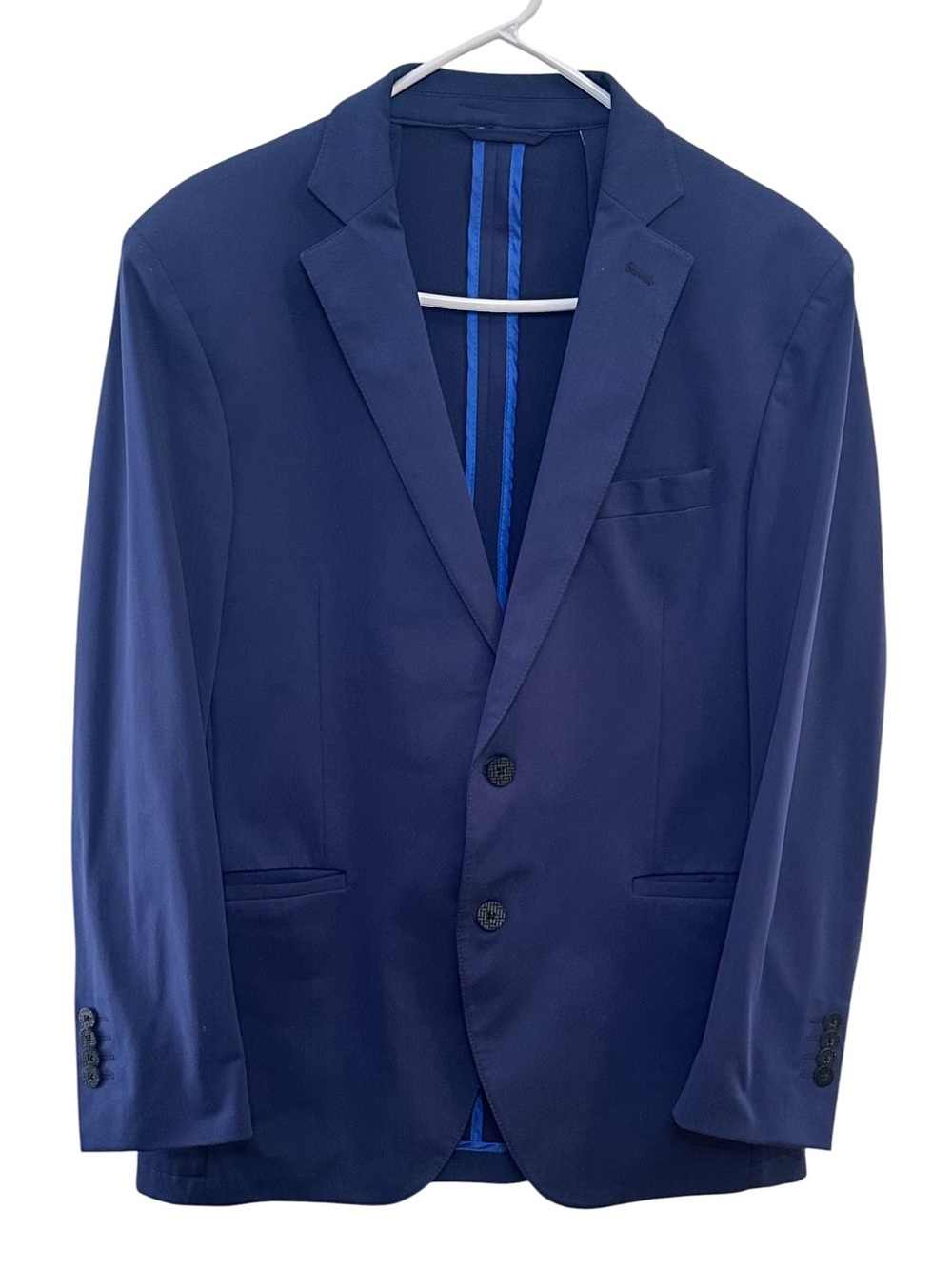 Twillory Men’s Performance Blazer Carry On Jacket Sport Size 40S Blue